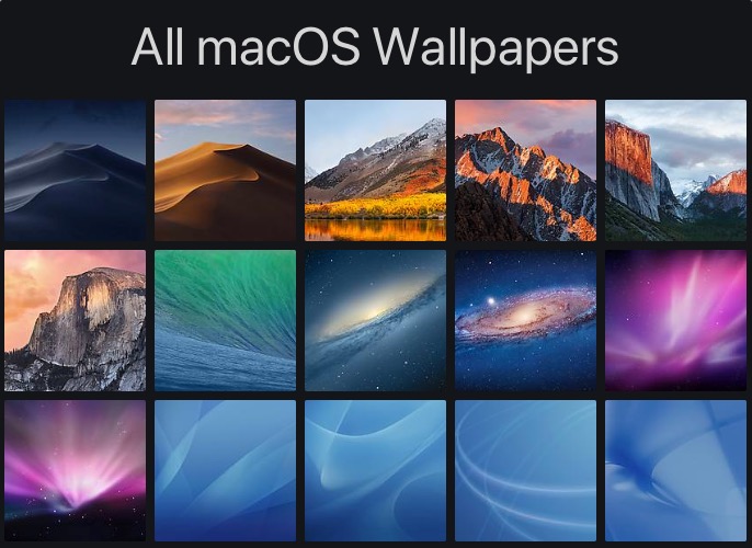 Macos Wallpapers For Ipad